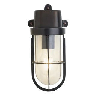 Tekna Admiral Wall Light in Dark Bronze Brass Finish With Clear Glass For Sale