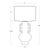 Regina Andrew Chandra Metal Table Lamp For Sale - Image 4 of 5
