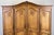 Vintage French Louis XVI Style Oak 4-Door Armoire For Sale - Image 3 of 11
