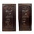 Coffee Early 20th Century Hand Carved Traditional Chinese Wood Carving Panels, Set of 2 For Sale - Image 8 of 10