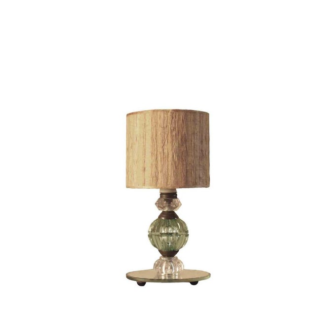 Art Deco Cut Glass Table Lamp, 1920s For Sale - Image 6 of 6