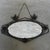 Black Art Deco Mirror with Steel Frame, 1930s For Sale - Image 8 of 16