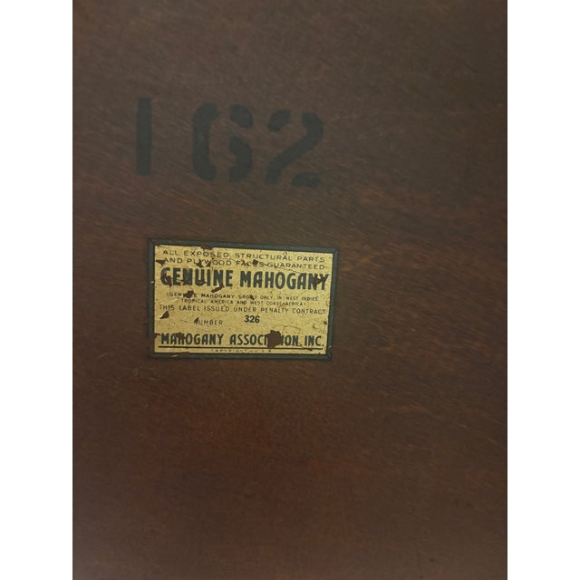1960s Pair of 1960s Heritage Henredon Mid-Century Ming Style Mahogany Side Tables For Sale - Image 5 of 11