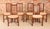 Set of 6 Danish Mid Century rosewood dining chairs by Boltinge, circa 1970s. Original fabric upholstery in very good...