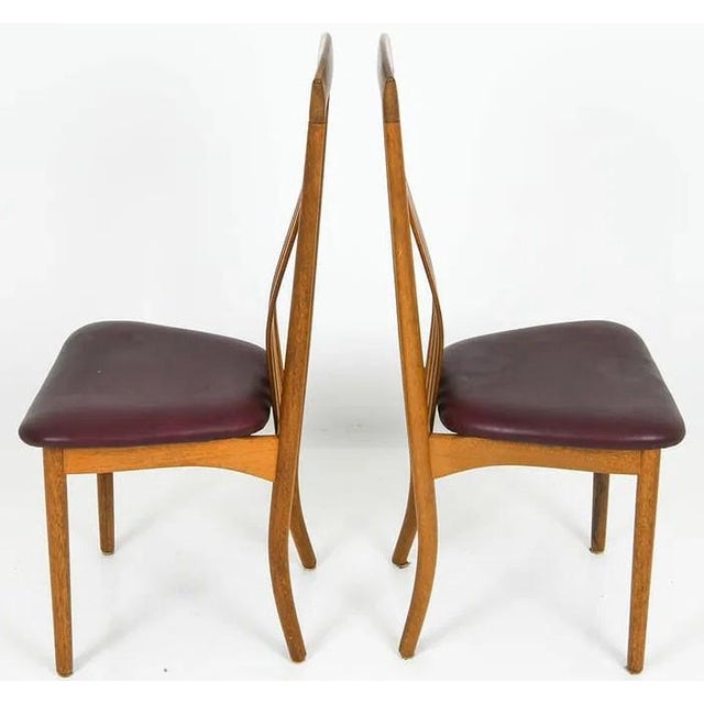 Mid 20th Century Mid 20th Century Set 6 Danish Modern Teak Dining Chairs For Sale - Image 5 of 8