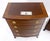 Wood Pair Banded Top 4 Drawers 31" High Small Chests End Tables Night Stands MINT For Sale - Image 7 of 16