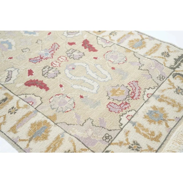 Gray Sumak Runner 2'6'' X 8' For Sale - Image 8 of 10