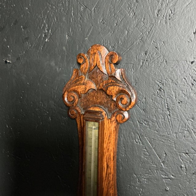 Antique Aneroid Barometer, 1905, in Good conditions. Designed 1890 to 1919