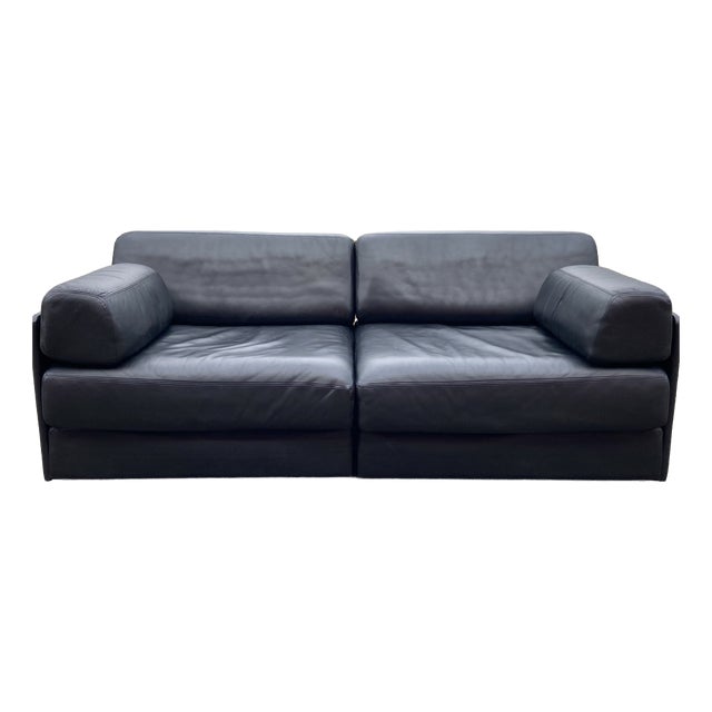 DS 76 Leather Sofa from de Sede, Set of 2 For Sale