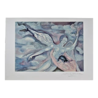 Marcel Marceau, Le Troisieme Oeil (The Third Eye) plate #9, 1981 For Sale