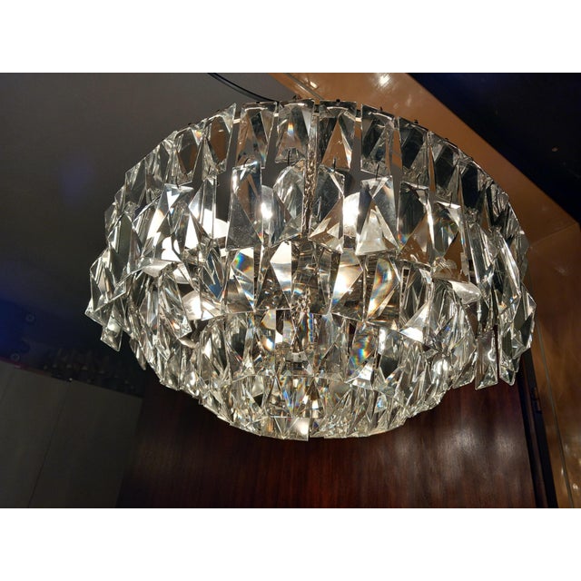 Crystal Pendant Light from Bakalowits & Söhne, 1950s For Sale - Image 4 of 10