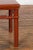 Chinese 1900s Qing Dynasty Red Lacquer Stool or Table with Humpback Stretchers For Sale - Image 11 of 13
