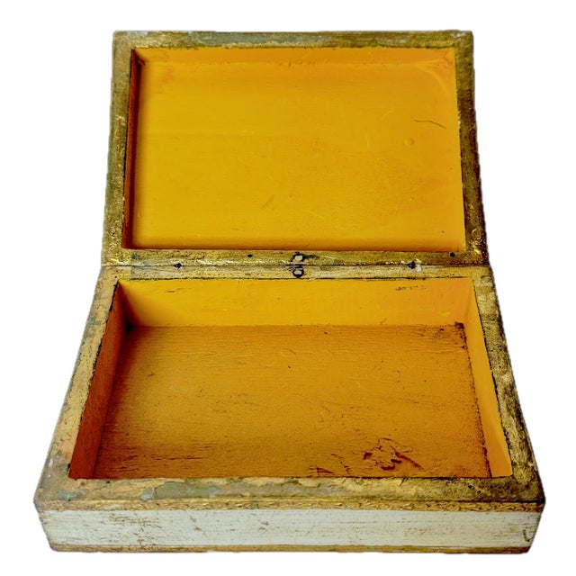 Florentia Vintage Italian Florentine Handcrafted Box For Sale - Image 4 of 6