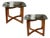 Pair of Late 20th Century Attributed to Adrian Pearsall For Craft Associates End Tables For Sale