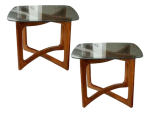 Pair of Late 20th Century Attributed to Adrian Pearsall For Craft Associates End Tables