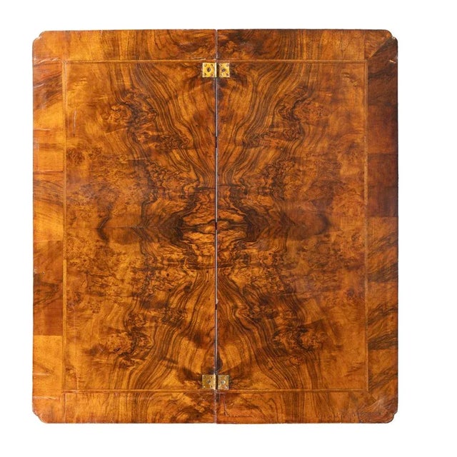 Queen Anne Burr Walnut Bachelors Chest For Sale - Image 11 of 11