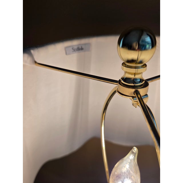 Vintage Stiffel Brass Barley Twist Lamps - A Pair For Sale - Image 15 of 15