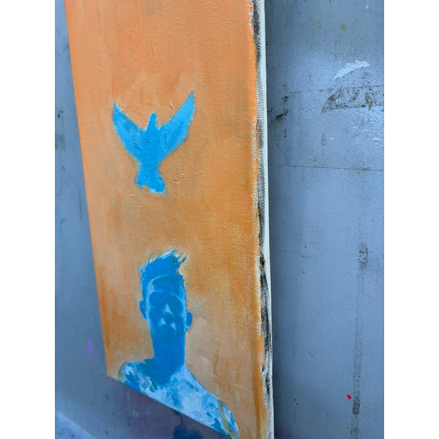 2020s Original Painting Boy and the Bird (Spirit) by Joseph Christy For Sale - Image 5 of 7