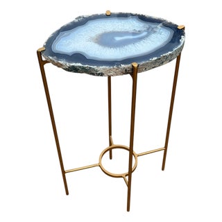Unusual Modern Handcrafted Drinks Table. For Sale