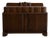 Vintage Carved Oak Server Buffet For Sale