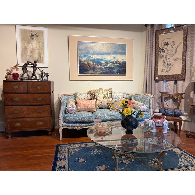 Early 19th Century Louis XV Style French Sofa For Sale - Image 16 of 18