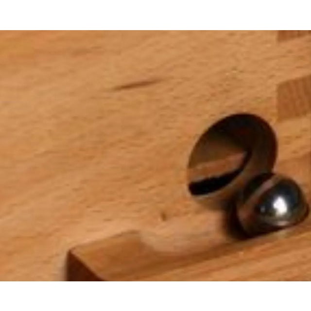 Tan Mid 20th Century Space Tilt Labyrinth Board Game Tests Your Skill + Concentration by Pacific Game Co. For Sale - Image 8 of 13