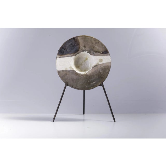 Ceramic Modern White Ceramic Spiegel Sculpture For Sale - Image 7 of 8