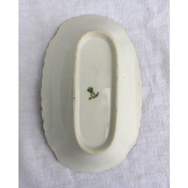 Pink Early 20th Century Carl Tielsch (c.t.) Altwasser Celery Serving Dish For Sale - Image 8 of 11
