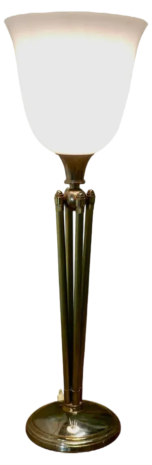 Tall French Art Deco Table Lamp, 1920s