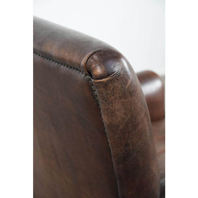 Vintage Armchair in Sheepskin For Sale - Image 15 of 17