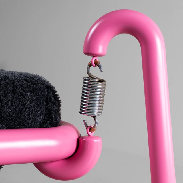 Pink Spring Bed by Marzio Cecchi, 1970 For Sale - Image 6 of 15