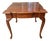 Vintage Queen Anne Revival Mahogany Flip-Top Game Table / Console Table For Sale