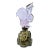 Archimede Seguso for Girolamo Luxardo Alabastro Murano Squirrel 1960's Decanter Glass Sculpture Signed For Sale