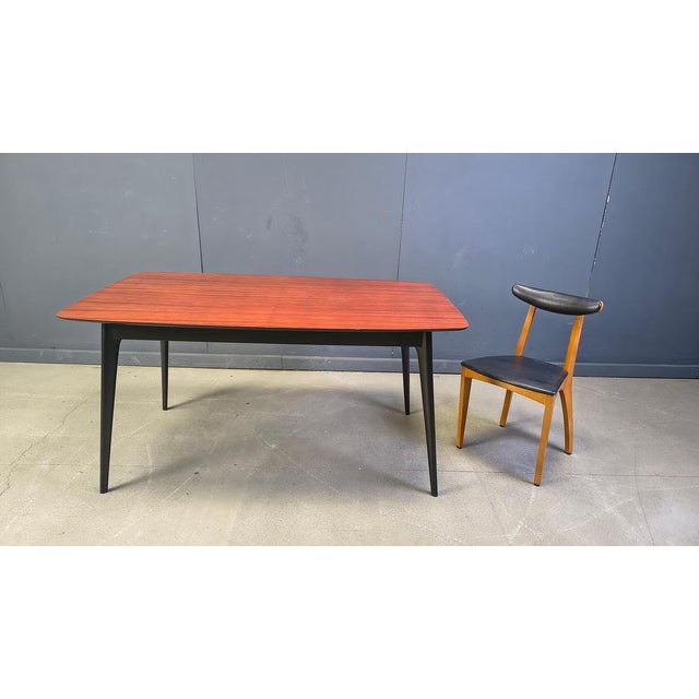 Extendable Dining Table by Alfred Hendrickx for Belform, 1950s For Sale - Image 14 of 15