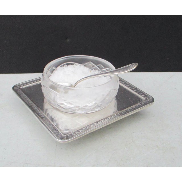 Vintage Italian 800 Silver Salt Cellar ---- 2 Ozs. For Sale - Image 4 of 8