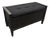 Crate & Barrel Morrison Storage Bench, Ebony For Sale