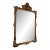 1960s Elegant Rococo Revival Gold Wall Mirror For Sale