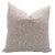 Block Print Custom Pillow Cover 14x36 Inch- Thick Linen - Vishv Jaal For Sale