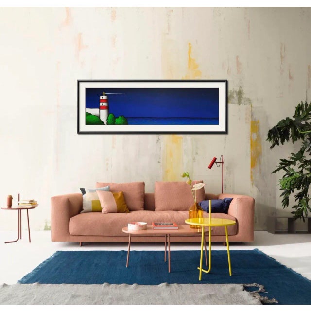 Faro notturno I, 1990 Tino Stefanoni For Sale - Image 6 of 8