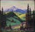 " Sunlit Mountains" Majestic Mount Jefferson And Mount Hood Oregon 1930s A well executed oil on linen of two mountain...