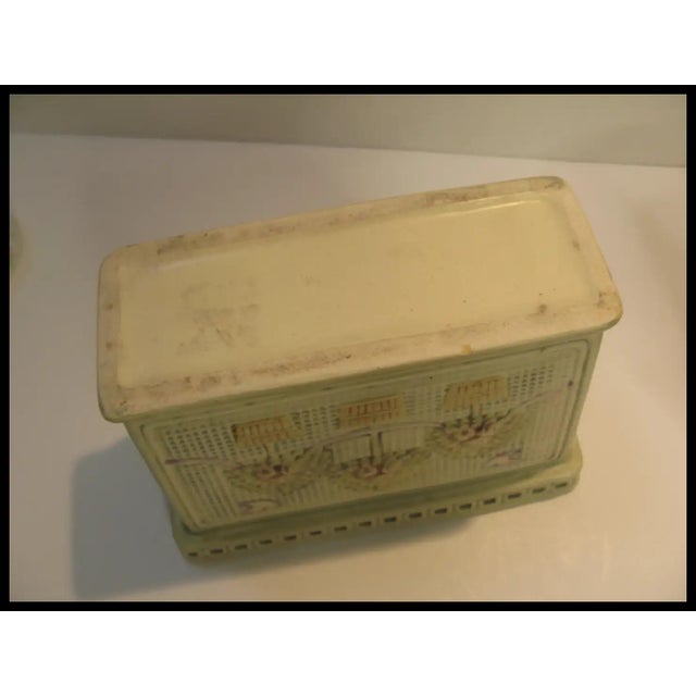 Art Deco Vintage Weller Pottery Dupont Oblong Planter Cottage Core For Sale - Image 3 of 7
