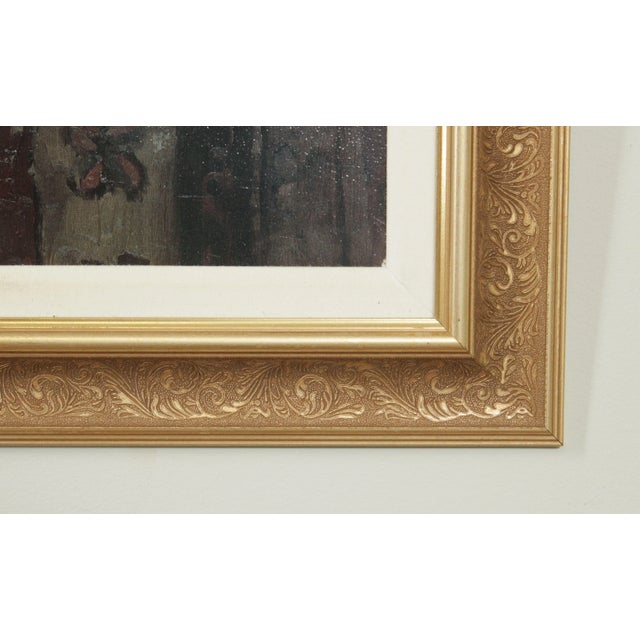 Green Contemporary Floral Still Life Reproduction Print, Framed For Sale - Image 8 of 13