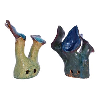 Portuguese Decorative Shapes, 1990s, Set of 2 For Sale