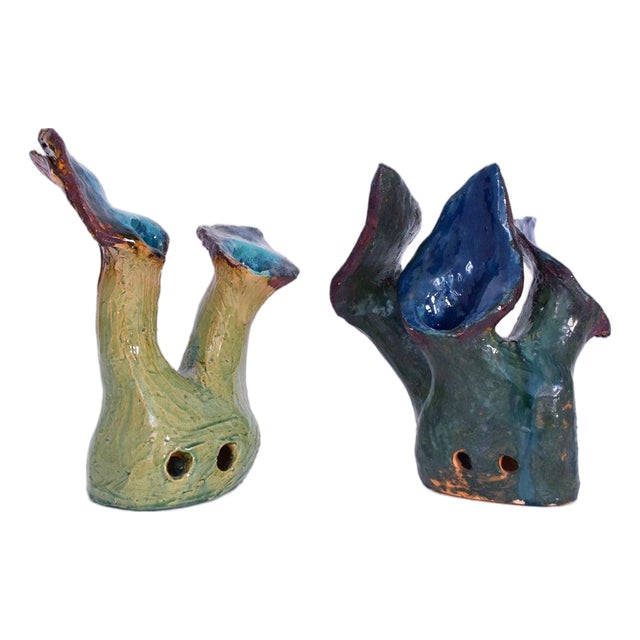 Portuguese Decorative Shapes, 1990s, Set of 2 For Sale