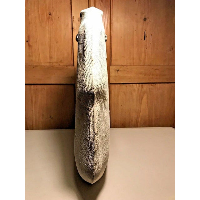 Indian 1987 Southwestern Indian Slava Clay Pottery Vase - 17" For Sale - Image 3 of 10