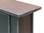 Vintage Distressed Black Hardware Credenza Console Sideboard Cabinet For Sale - Image 15 of 17