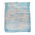 Vintage Sky Blue Moroccan Square Rug - 7' x 8'3" For Sale