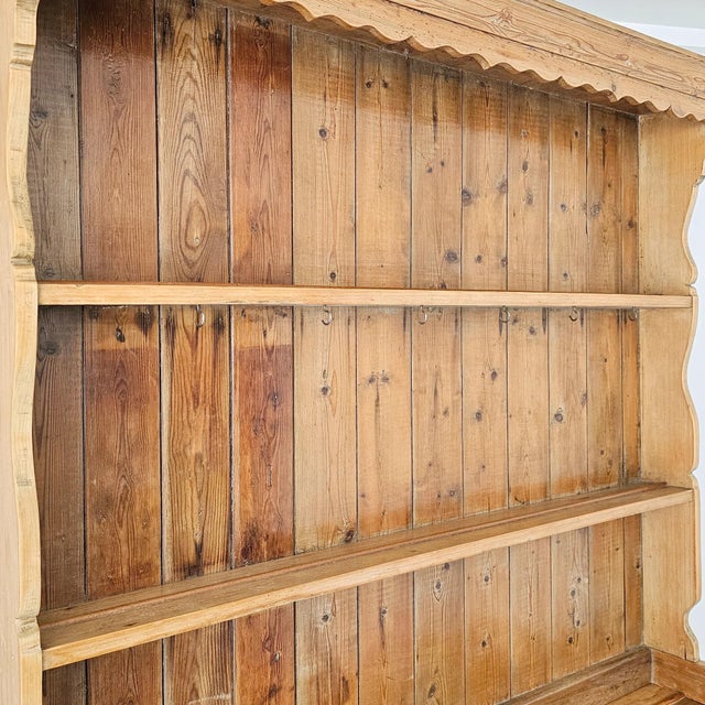 Antique English Pine Welsh Dresser - Circa 1890 For Sale - Image 9 of 14