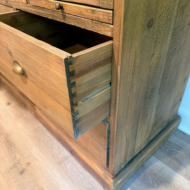 Reclaimed Wood Storage Cabinet/Dresser For Sale - Image 4 of 8