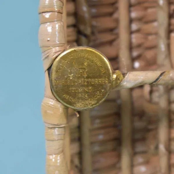 2020s Small Wrapped Mirror By Mario Lopez Torres For Sale - Image 5 of 6